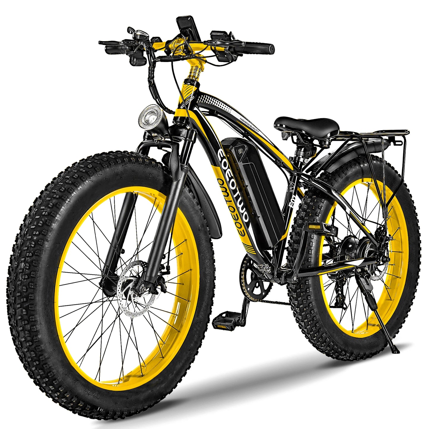 EOEOTWO E01 1000W Fat Tire Electric Bike Adults Extended Range