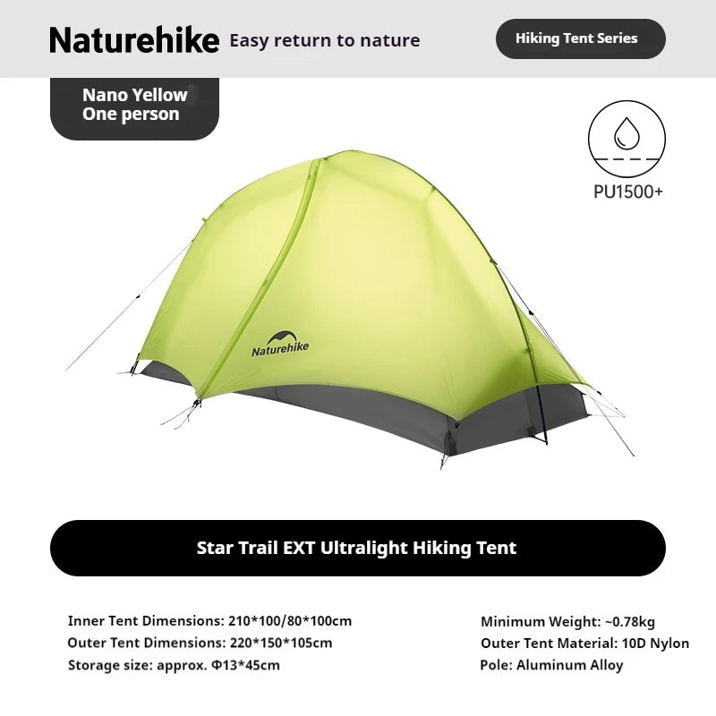 Naturehike Star Trail EXT Ultralight Camping And Backpacking Tent