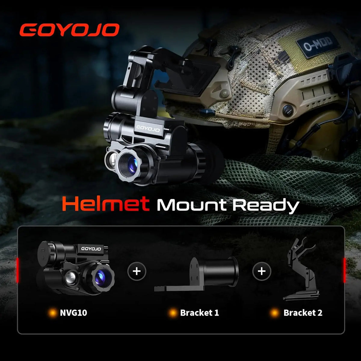 GOYOJO NVG10 Digital Night Vision Goggles With Photo Video Recording