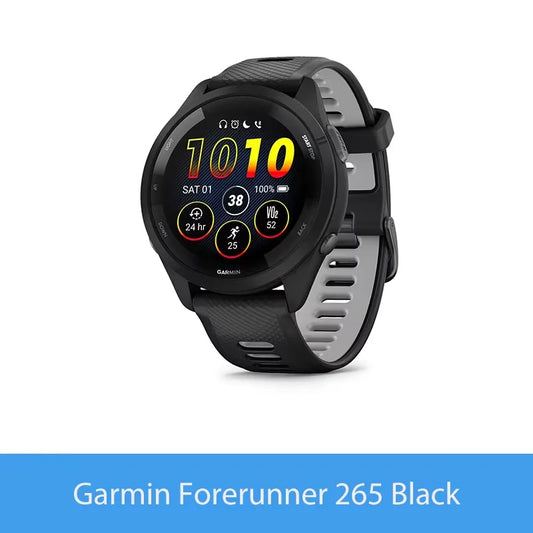 Garmin Forerunner 265 GPS Smartwatch With AMOLED Heart Rate Tracking