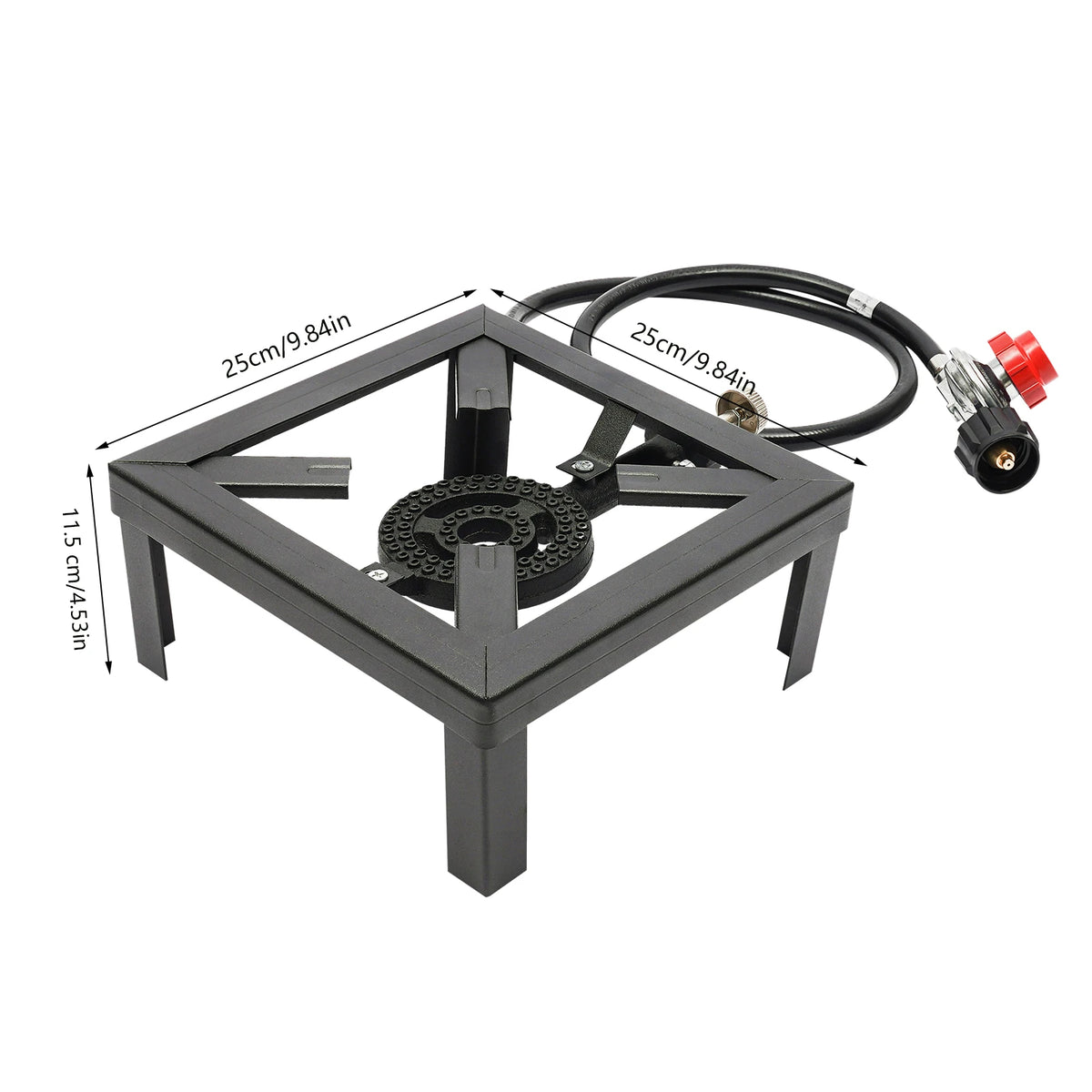 Portable Propane Camping Stove With Adjustable Pressure Control