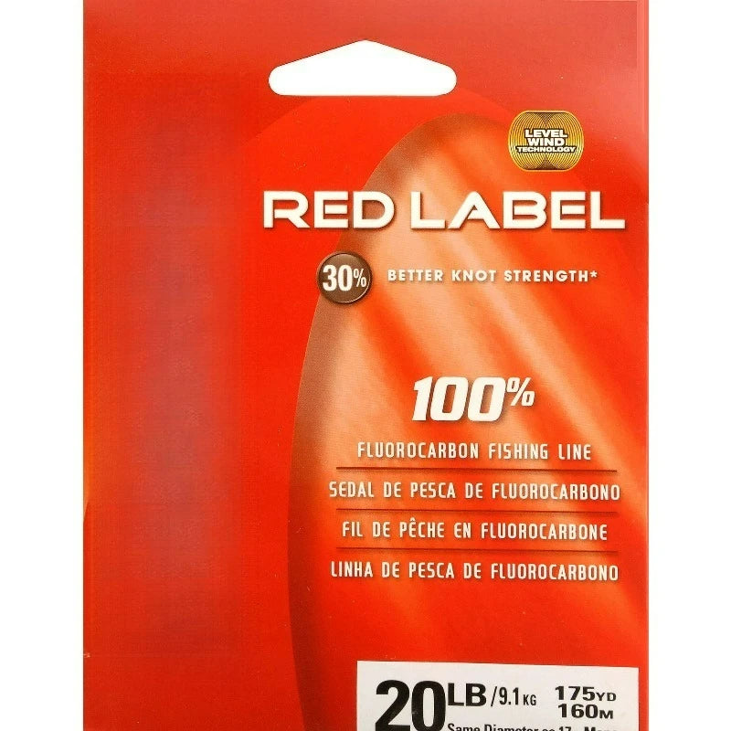 Red Label Premium Fluorocarbon Fishing Line For Ocean Anglers