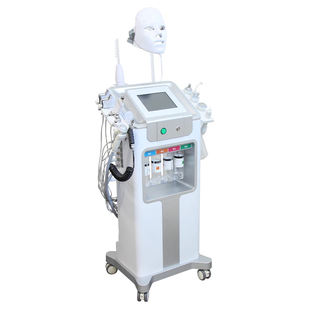 AOKO 12 In 1 Aqua Peeling Oxygen Facial Machine Skincare