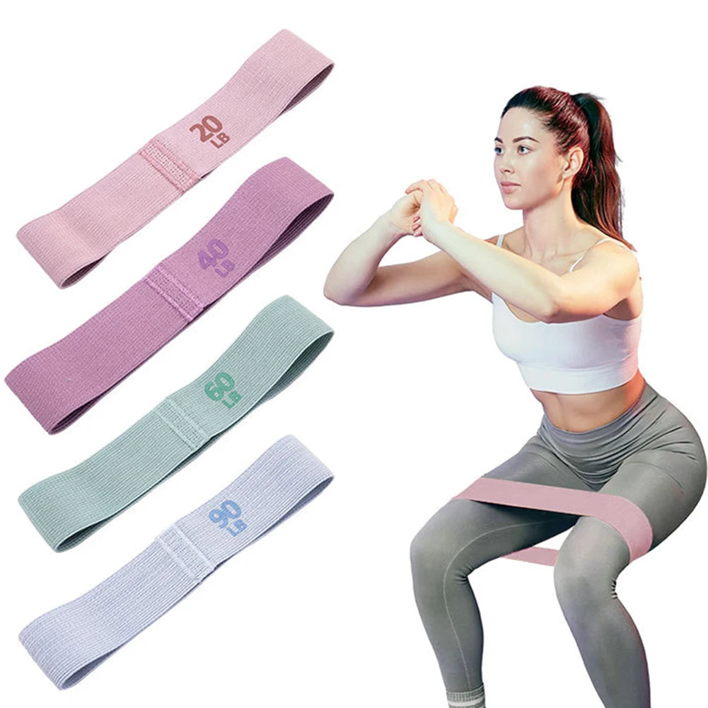 Sikiwind Anti Slip Hip Resistance Bands Glute Fitness Straps