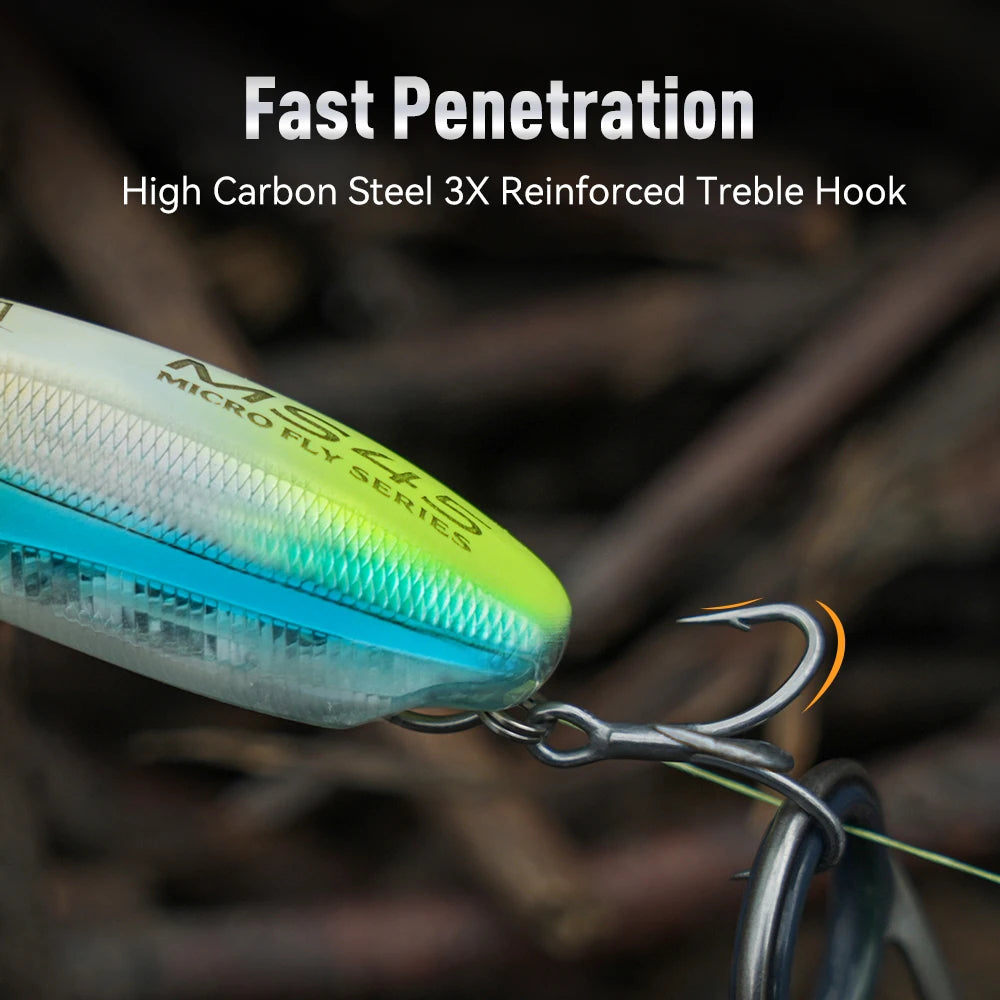 KINGDOM Sinking And Floating Minnow Fishing Lure For Bass And Trout
