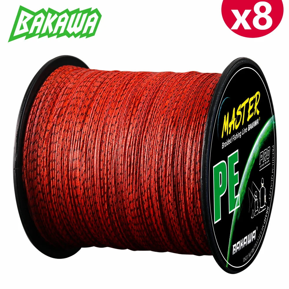 Bakawa Braided Fishing Line High Sensitivity Saltwater Casting