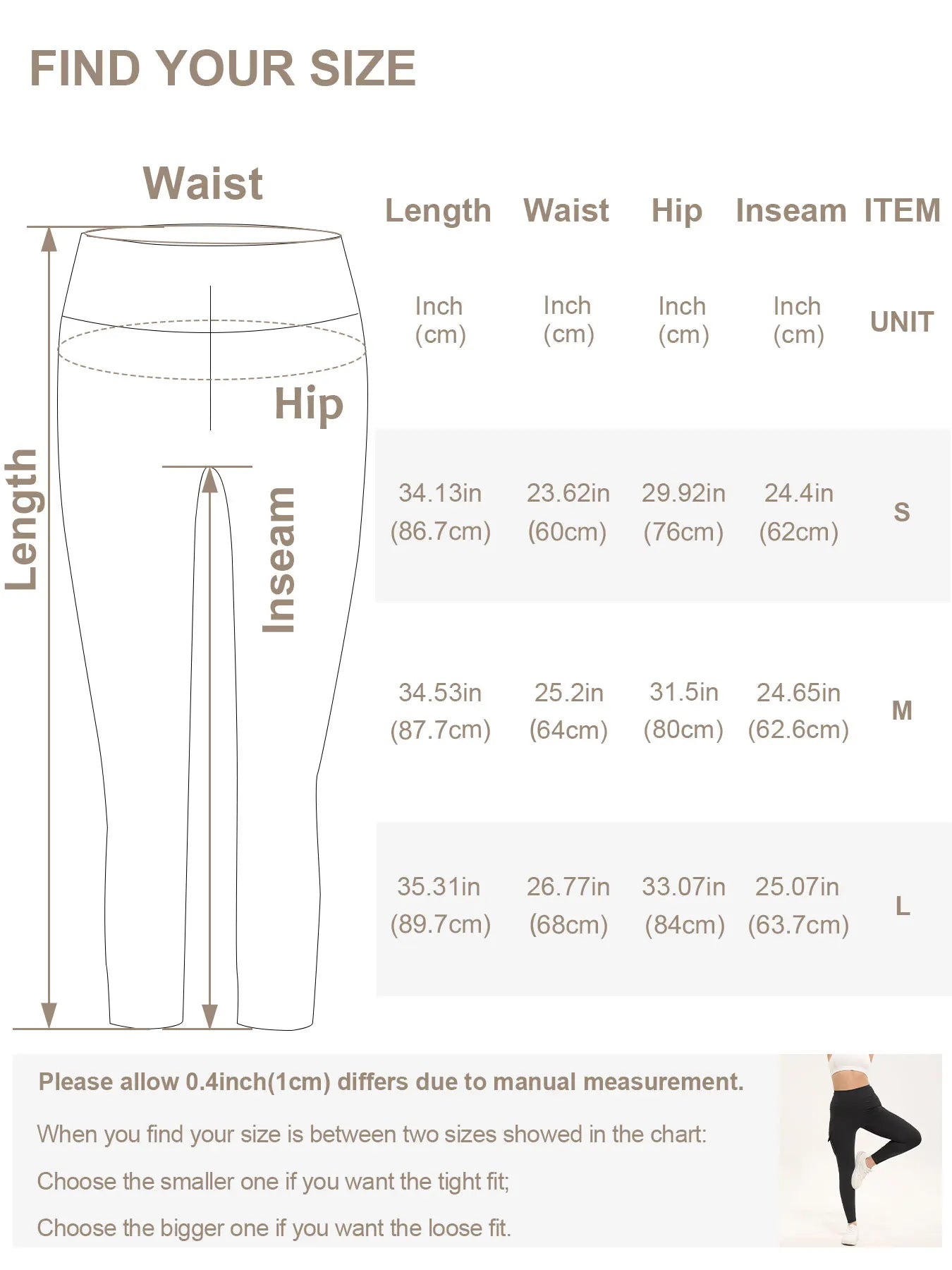 3PCS Women's Solid Color Gym Leggings High Waisted Fitness Yoga Pants Practical Pocket Stretch Outdoors Sports Cargo Styles