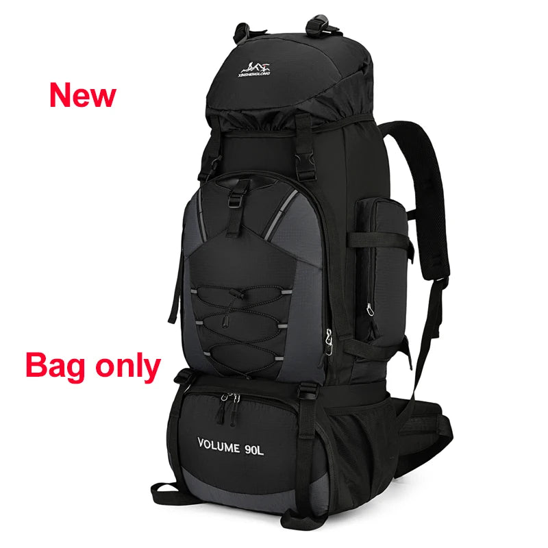 Scione Waterproof Hiking Backpack Large Capacity For Trekking And Camping