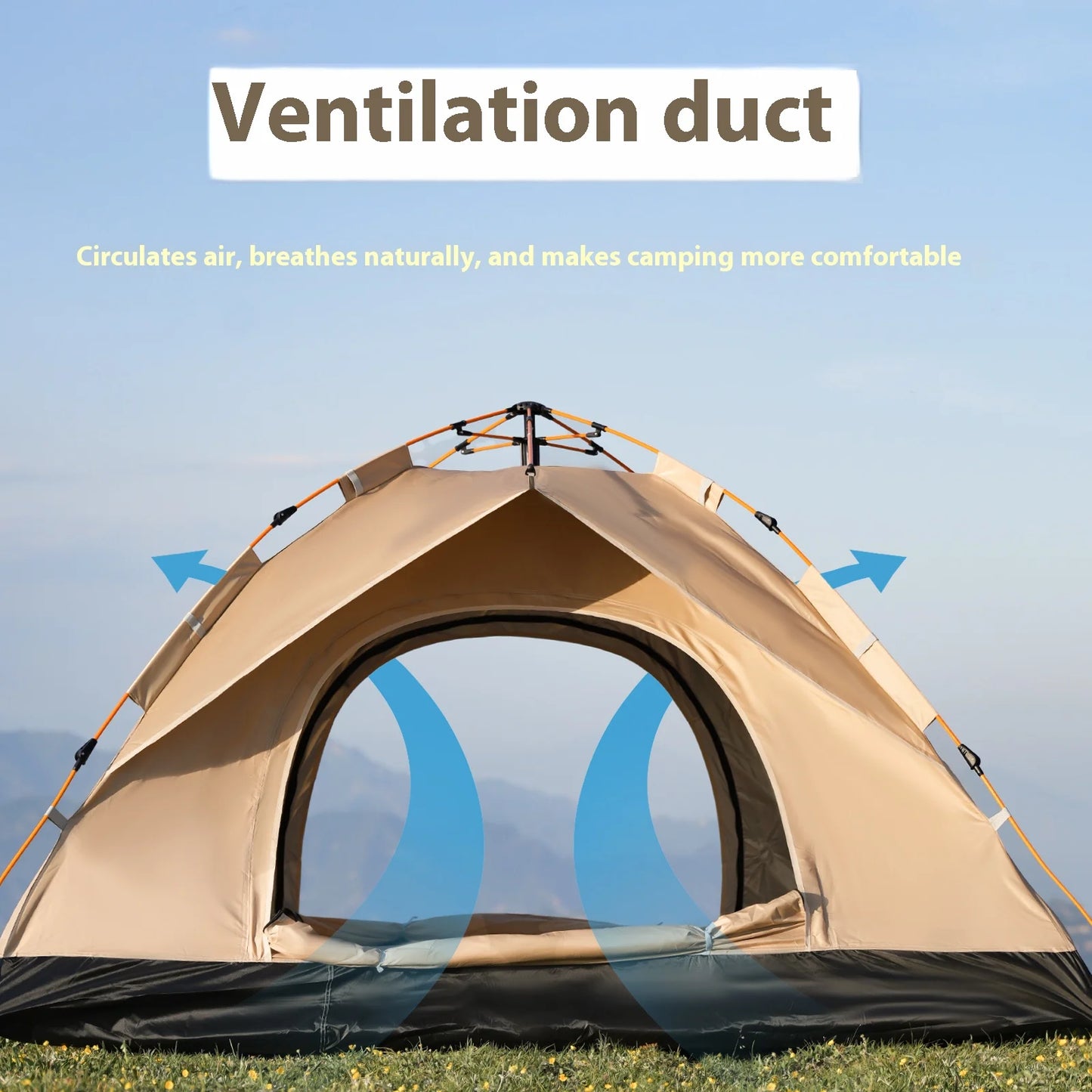 Pakicetus Portable Instant Sun And Rain Shelter For Camping