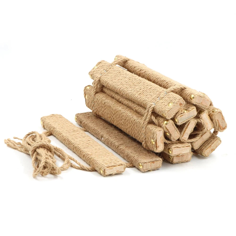 Cat Sisal Rope Bridge Ladder and Scratcher for Cage Furniture