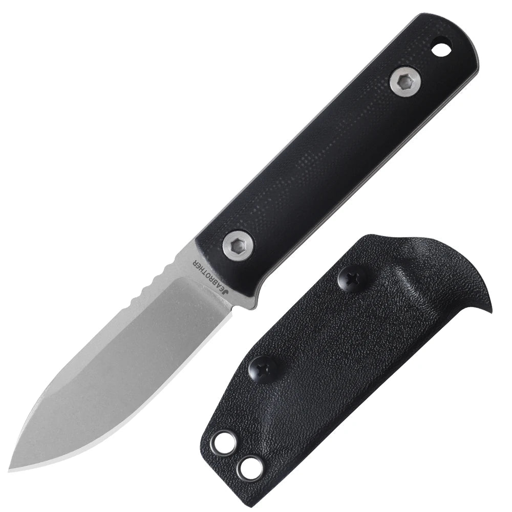 DC53 Steel Portable Fixed Knife With G10 Handle And Sheath