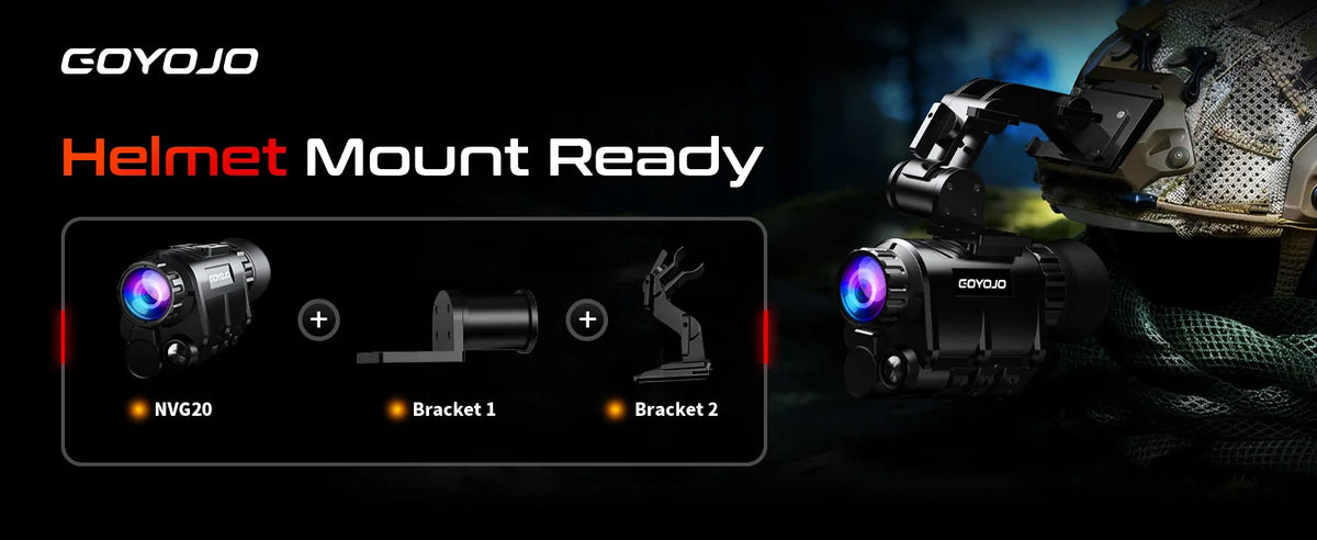 GOYOJO NVG10 Digital Night Vision Goggles With Photo Video Recording