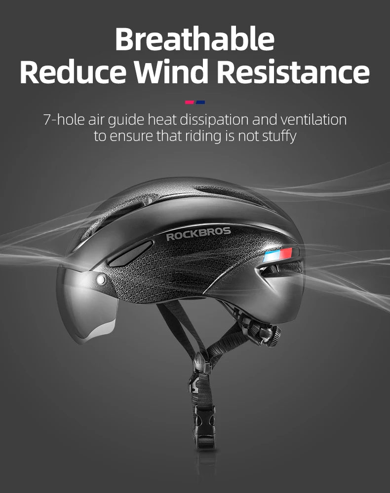 Rockbros Lightweight Breathable Eps Mtb Road Cycling Safety Helmet