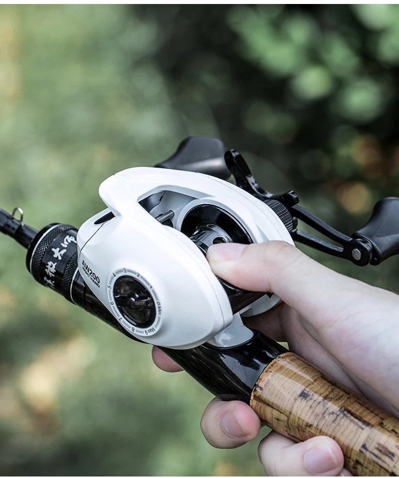 Billings Aluminum Baitcasting Reel For Freshwater Saltwater Fishing