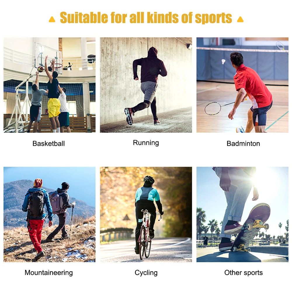 Compression Knee Pads Support Sleeve For Adults Youth Basketball Running