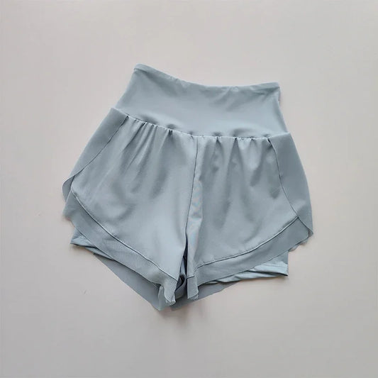 Women's 2-In-1 Quick-Dry Mesh Running Yoga Shorts For All Workouts