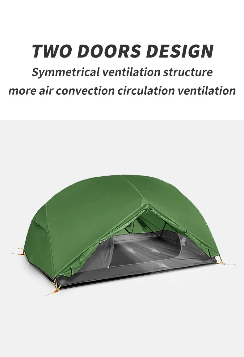 Naturehike Mongar Two Person Ultralight Waterproof Backpacking Tent