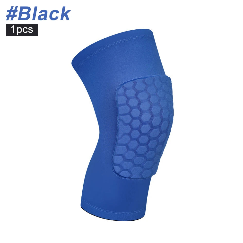 Compression Knee Pads Support Sleeve For Adults Youth Basketball Running