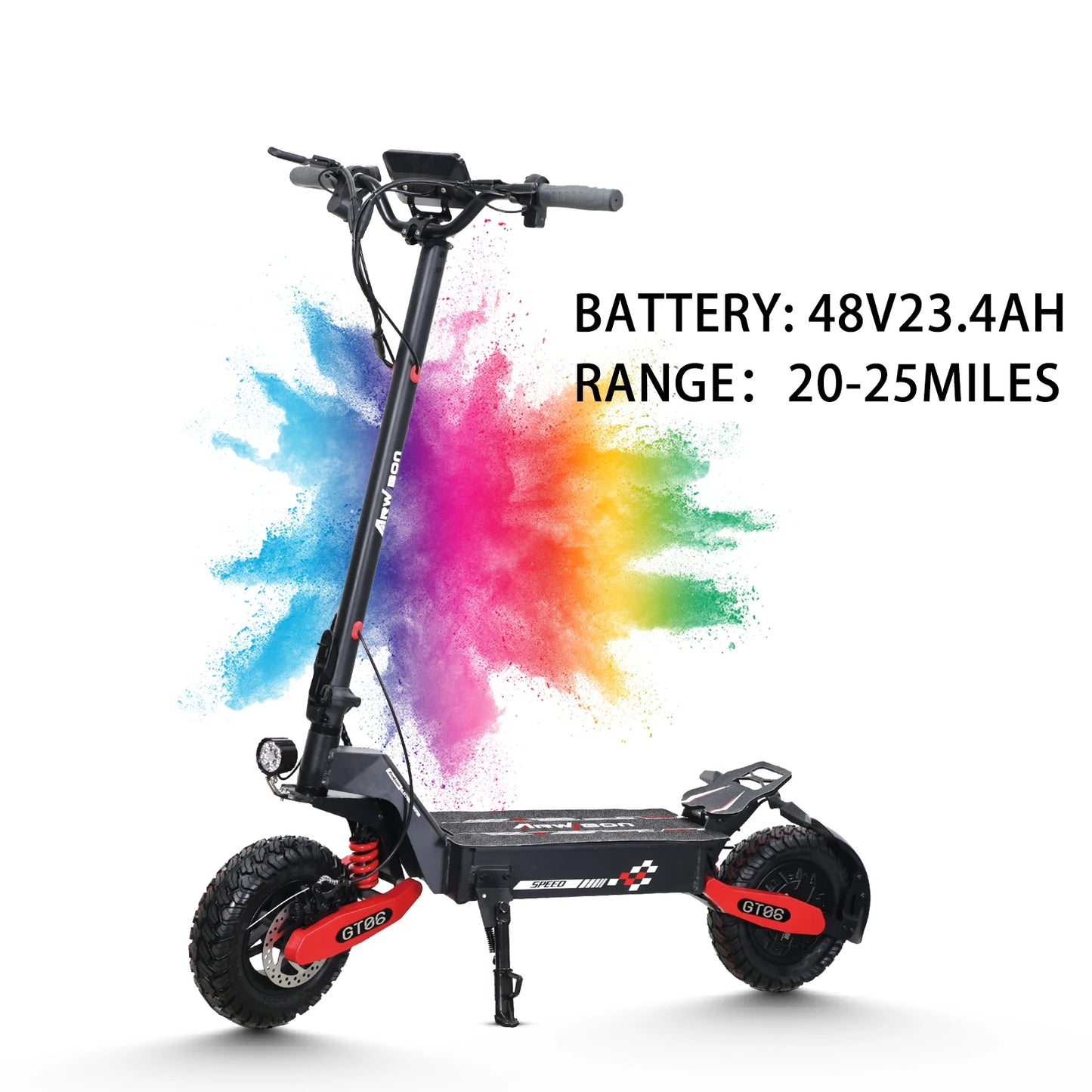 Arwibon GT06 Premium Foldable Electric Commuter Scooter