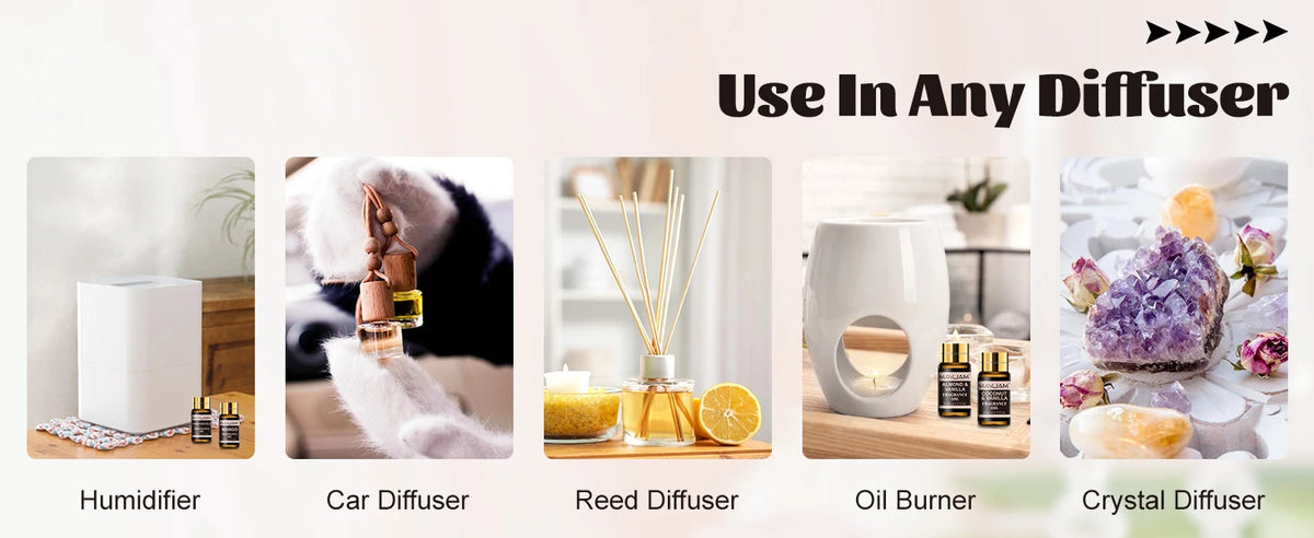 MAYJAM Fragrance Oil Set for Diffusers, Candle and Soap Making