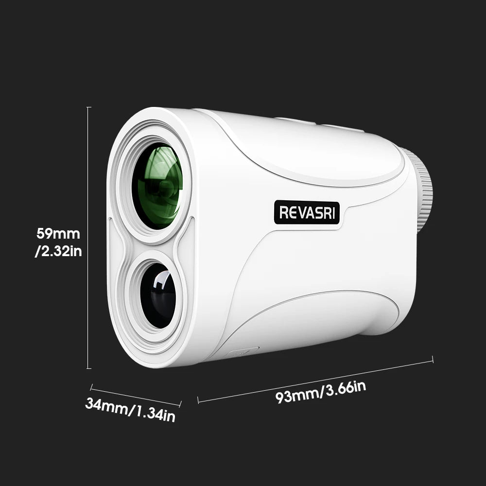 REVASRI Golf Rangefinder Flag Lock Vibration Alert And Slope Mode