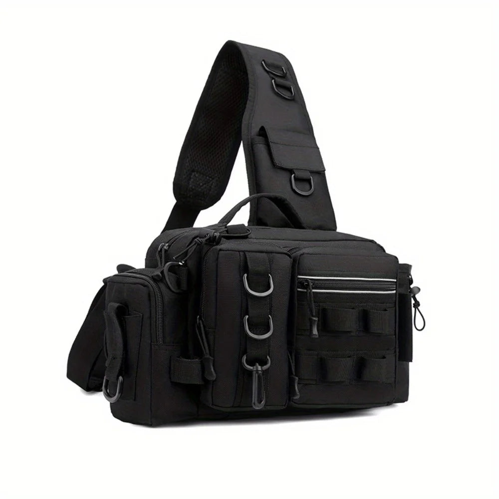 Multipurpose Nylon Fishing Tackle Backpack Waist Bag