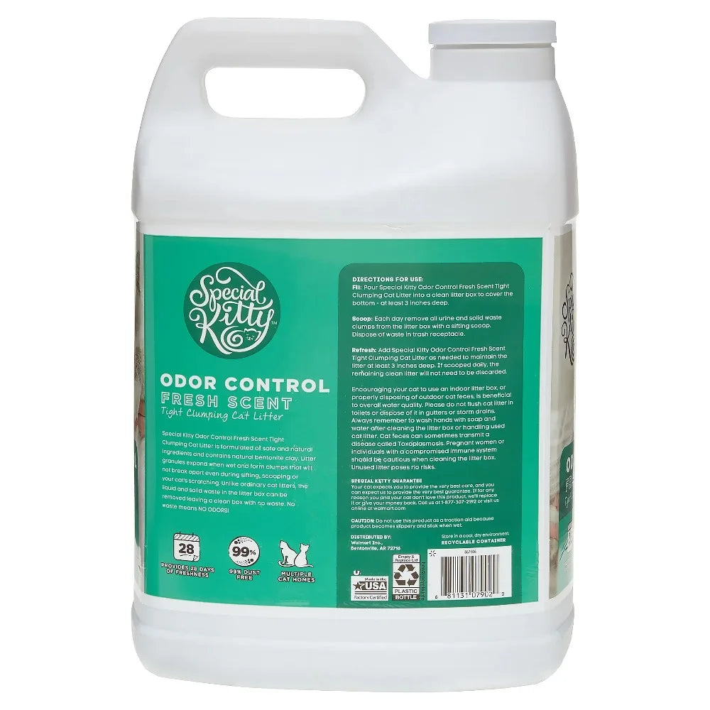 Special Kitty Fresh Scent Clumping Cat Litter With Odor Control