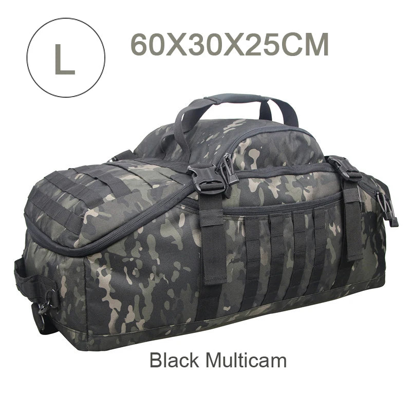 LQARMY Tactical Hiking Backpack for Camping Travel and Mountaineering