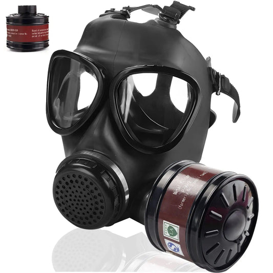 MF14/87 Full Face Gas Mask With Activated Carbon Filter