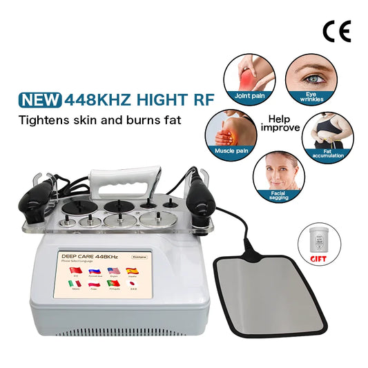 Kuanyew Tecar Therapy Device for Muscle Relief and Skin Firming