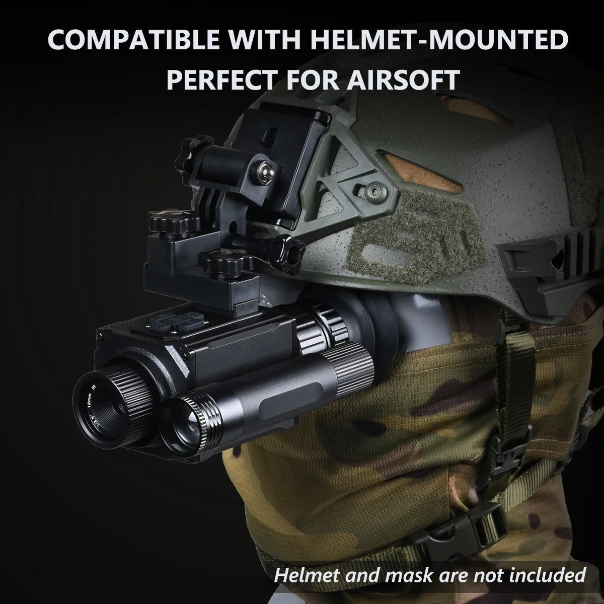 Megaorei 5X Zoom Night Vision Monocular With HD 1080P Recording