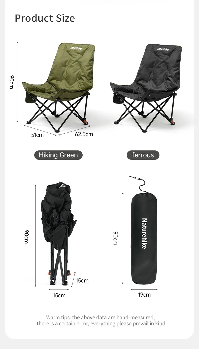 Naturehike Sea Star Recliner Moon Chair Outdoor Folding for Camping
