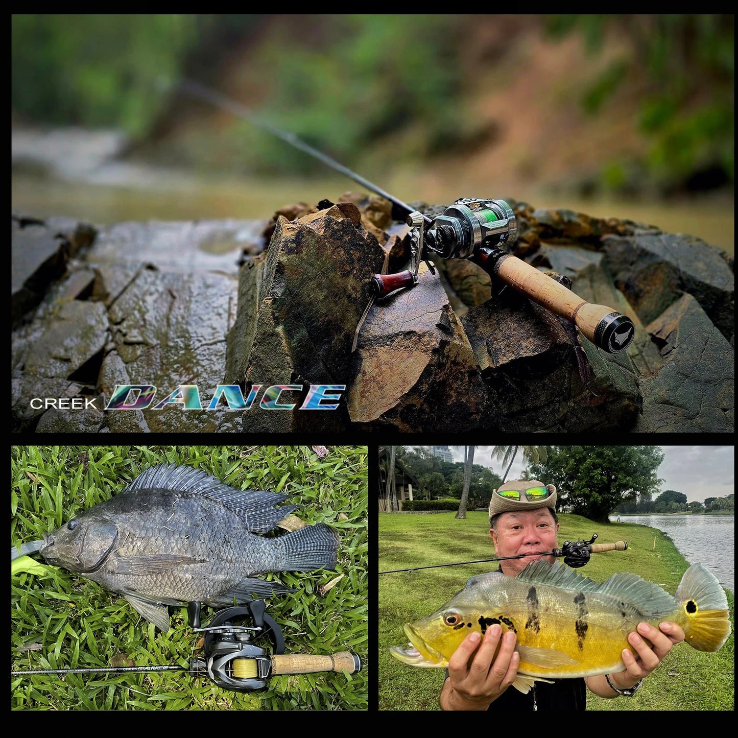 Purelure Creek Dance Ultralight Trout Spinning Rod Fuji Guides