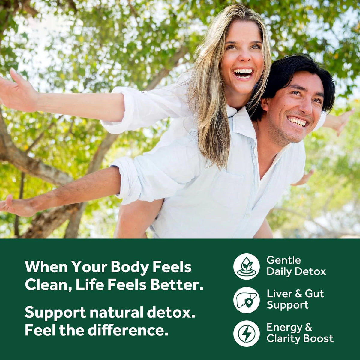 Liver Cleanse And Detox Gummies With Milk Thistle Support