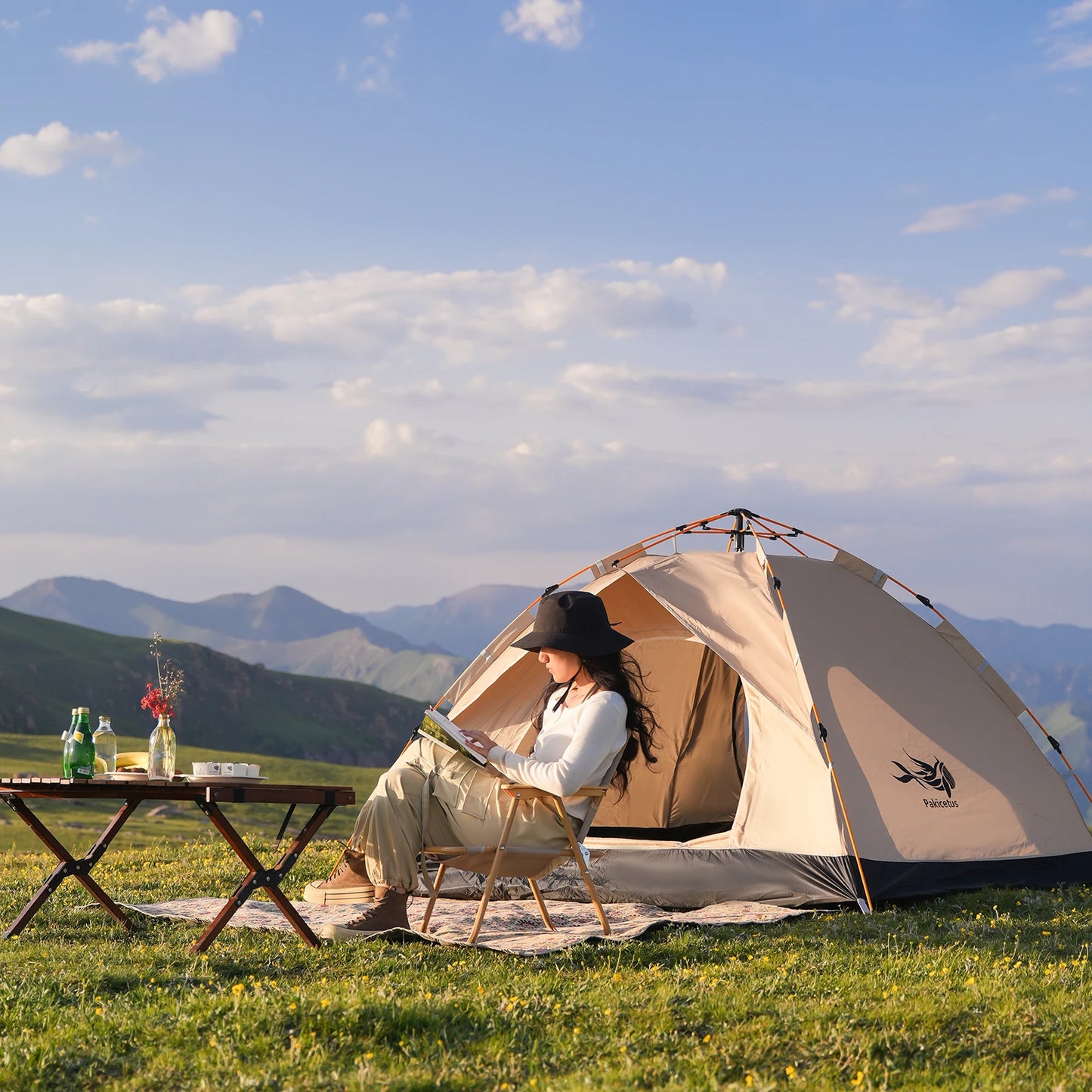 Pakicetus Portable Instant Sun And Rain Shelter For Camping