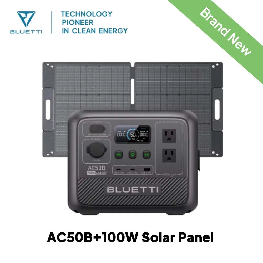 BLUETTI AC50B Portable Power Station 700W 448Wh Solar Generator
