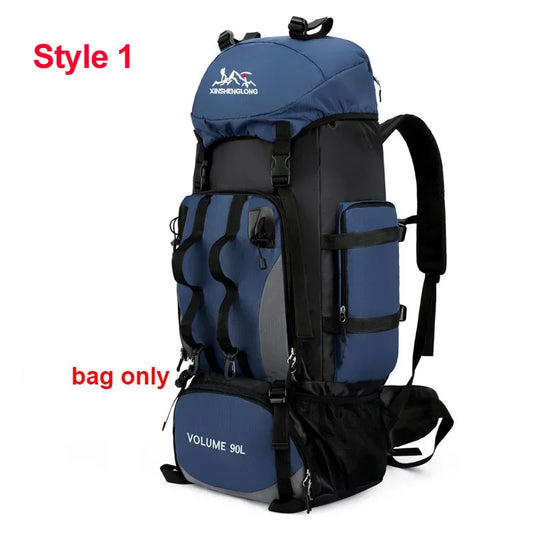 Scione Waterproof Hiking Backpack Large Capacity For Trekking And Camping