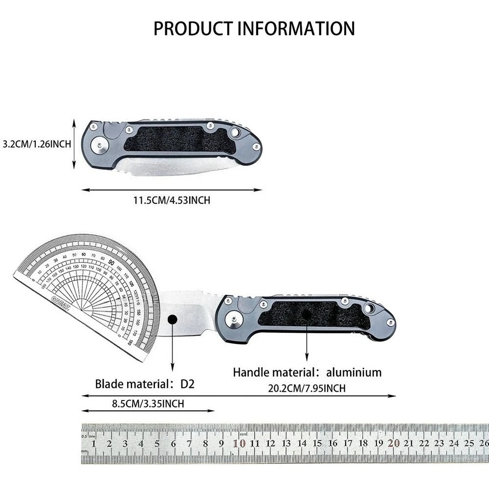 Edieu DIY Supplies LUDT Outdoor Folding Knife For Outdoors