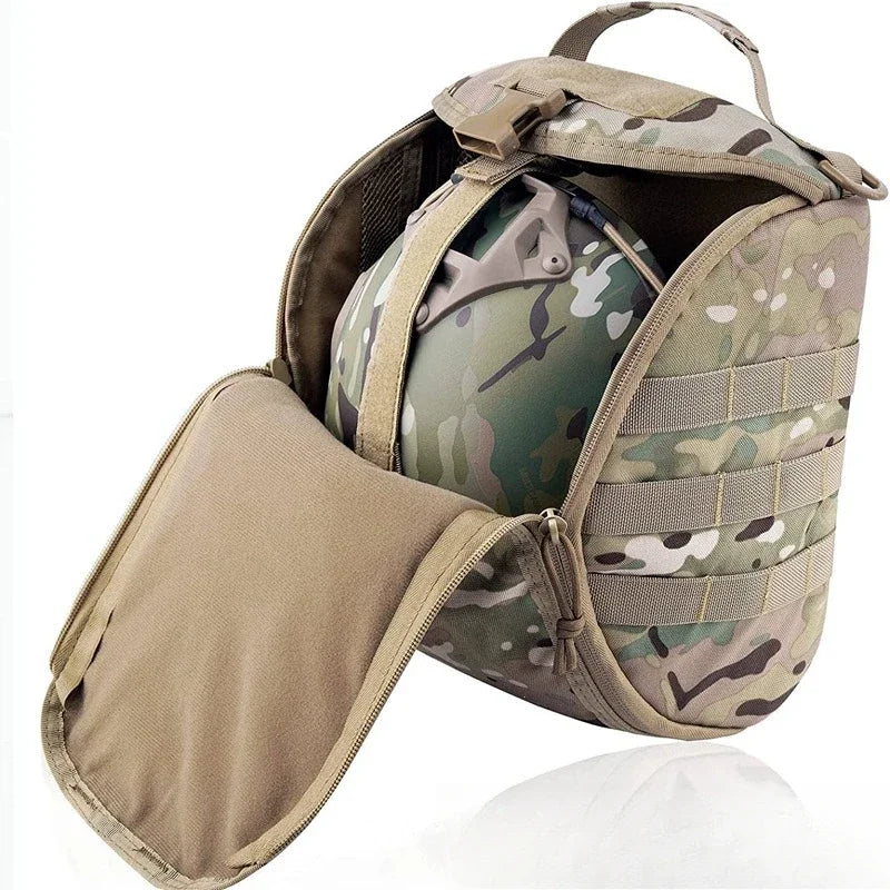 SMHXIANGQIANJIN Tactical Helmet Backpack with Molle Storage Pouch