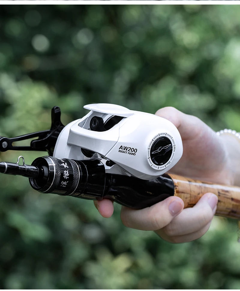 Billings Aluminum Baitcasting Reel For Freshwater Saltwater Fishing