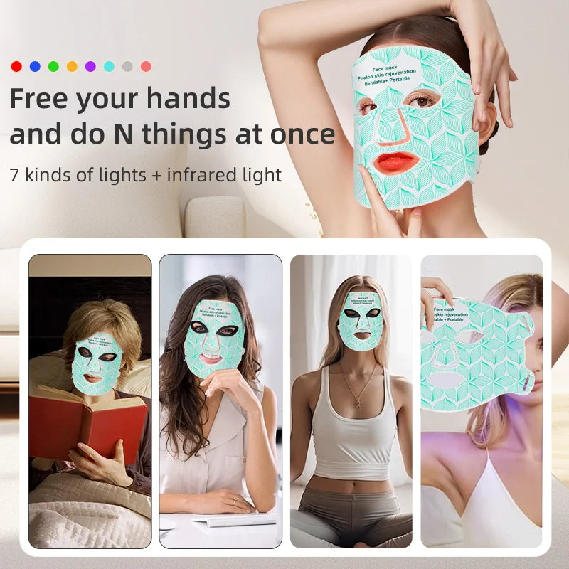 UBilli Near Infrared LED Face Mask 850nm Anti Aging
