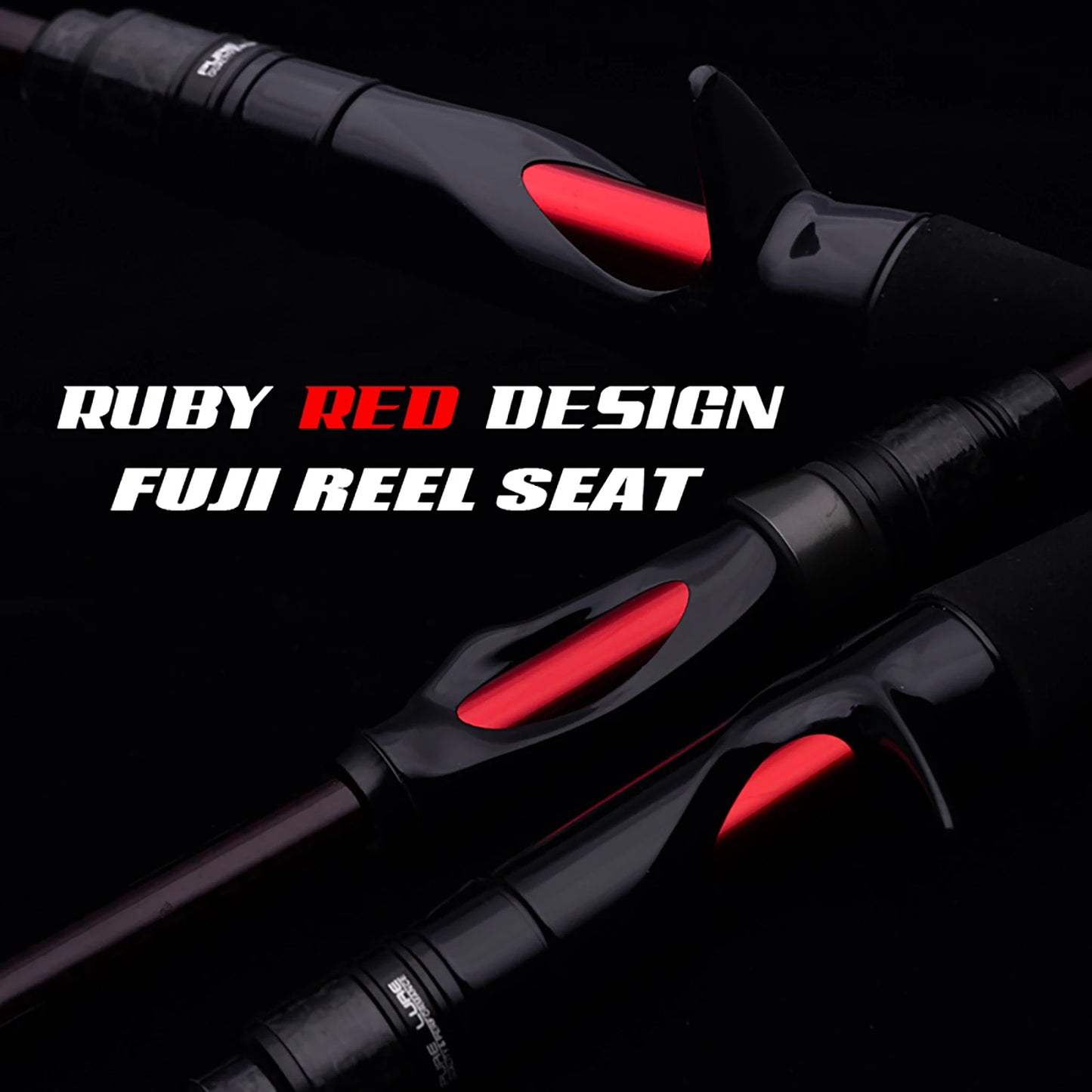 Purelure Seabed Carbon Spin Rod With Fuji Components