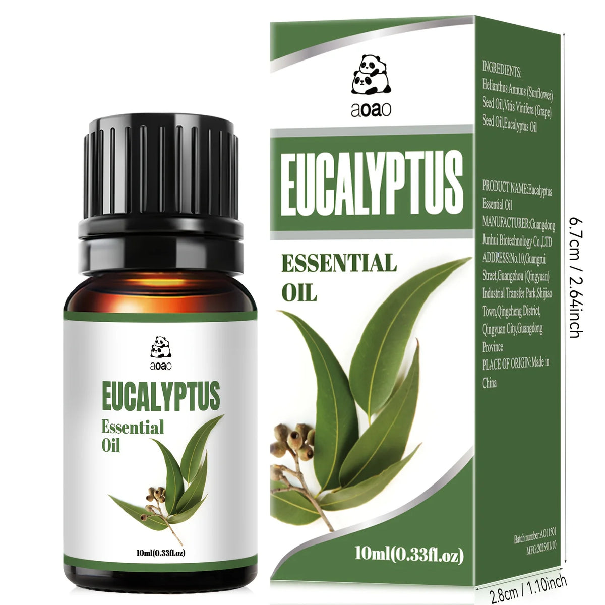 AOAO Natural Essential Oil Blend for Skin and Hair Care