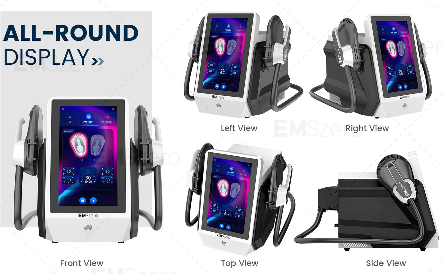 MYOSLIM EMS Zero Pro 6500W NEO Slimming Machine Body Sculpting