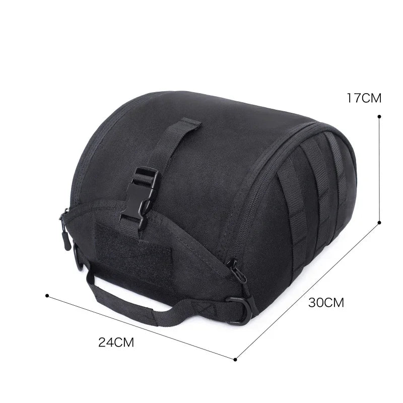 SMHXIANGQIANJIN Tactical Helmet Backpack with Molle Storage Pouch