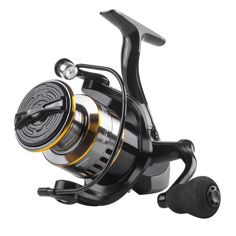 Dual Handle Spinning Fishing Reel With Aluminum Alloy Frame