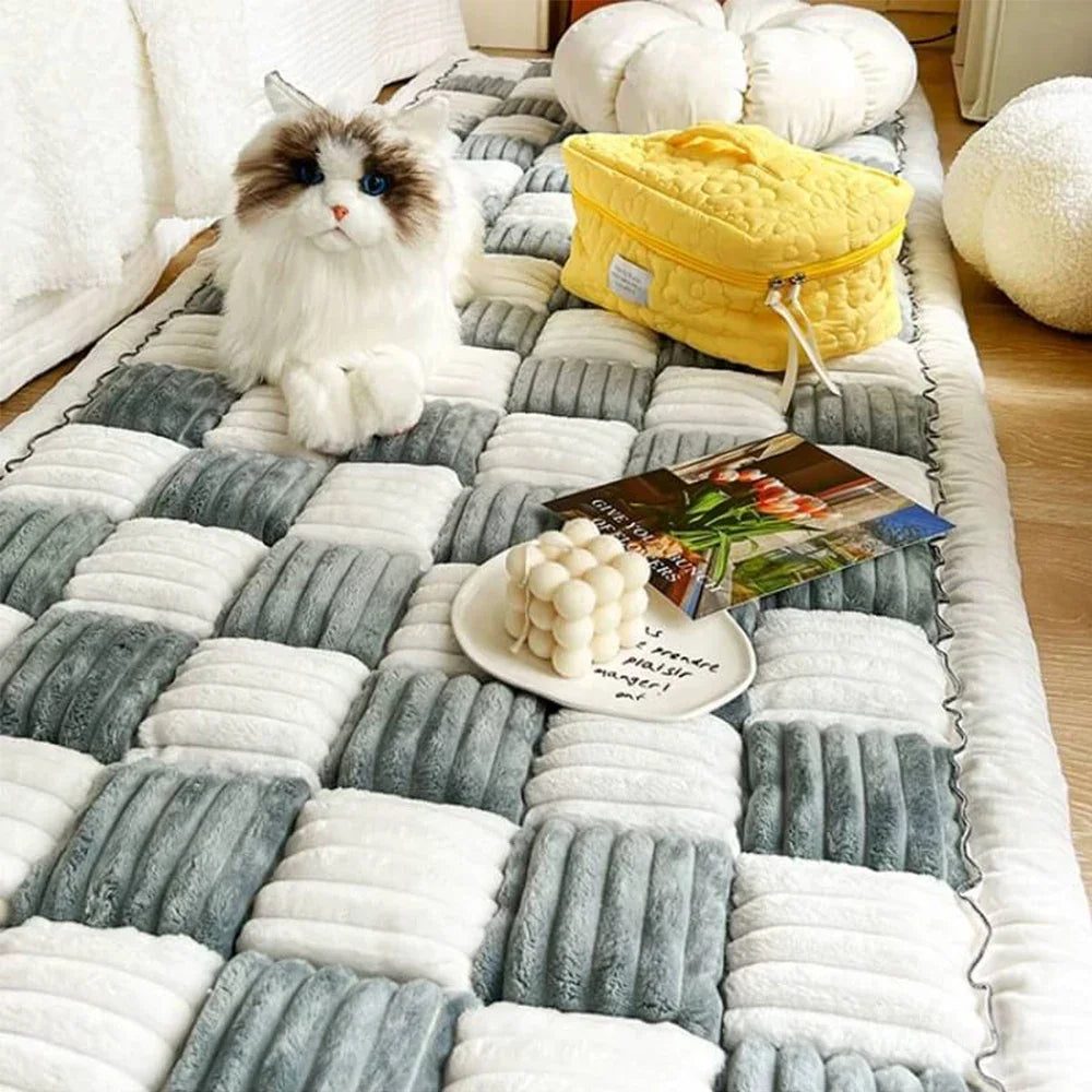 Waterproof Coral Fleece Pet Bed Mat and Car Seat Cover