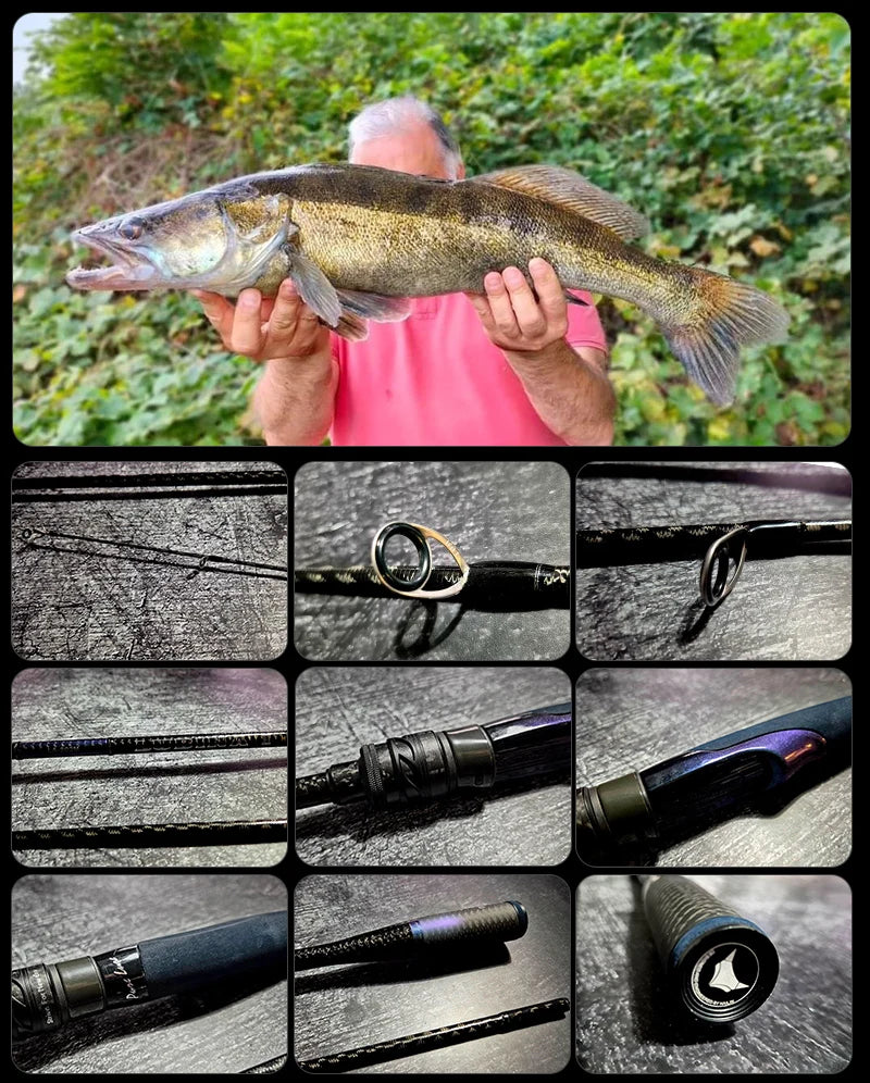 Purelure Lubina Pro Spinning Rod Fuji Guides Fast Action