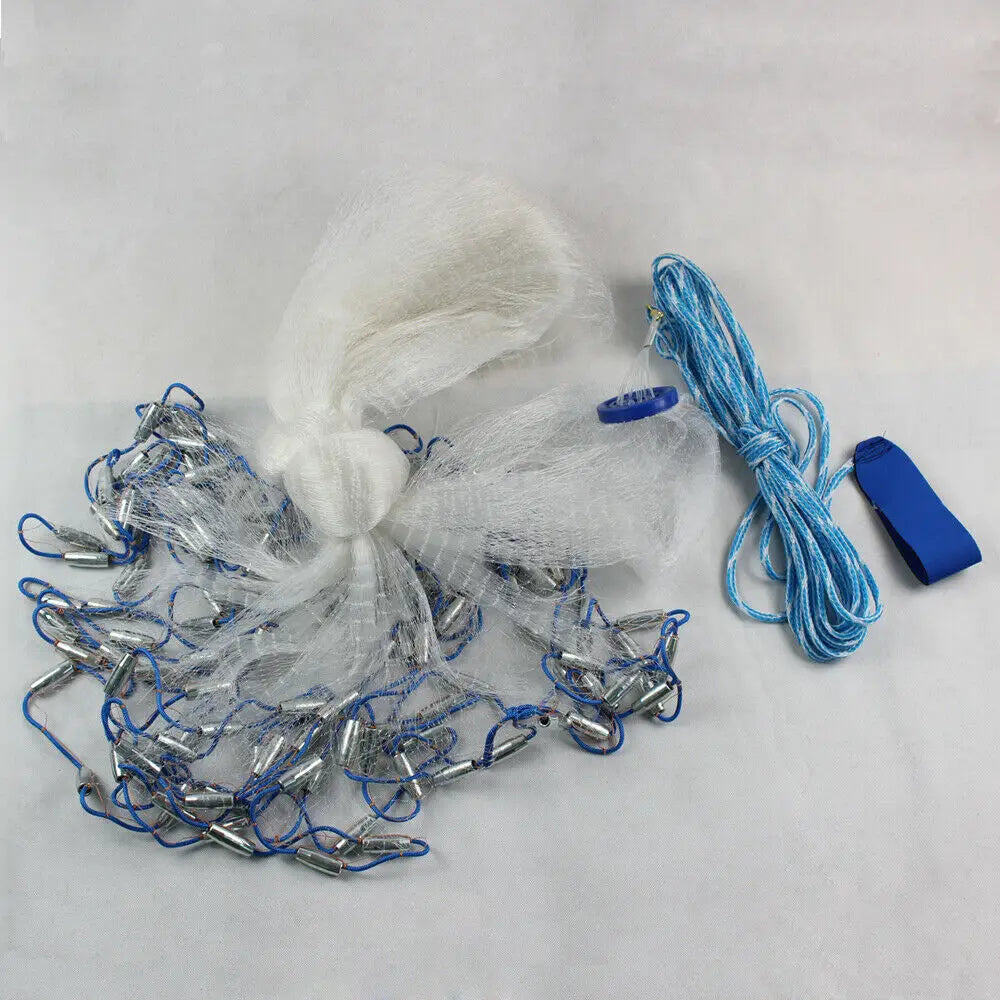 Bymaoar Round Throw Cast Net For Fishing Bait Trap