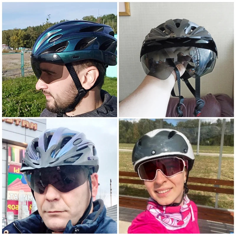 Rockbros Lightweight Breathable Eps Mtb Road Cycling Safety Helmet